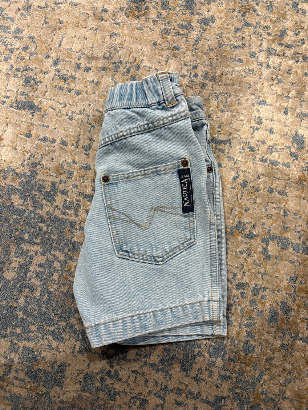 Nautica classic washed jeans shorts